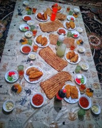 سفره افطاری من