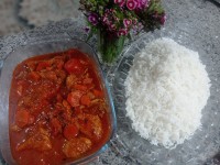 اینم شام ساده ما...