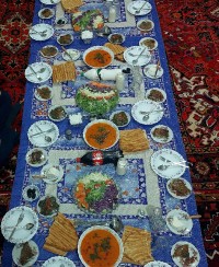 افطاری خونه پدرجان