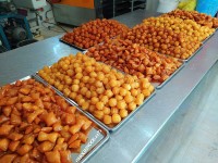 بامیه با شربت بامیه بدون شربت