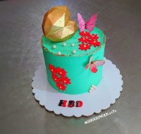 کیک بهاری دخترونه