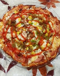 پیتزا خونگی جاتون خالی