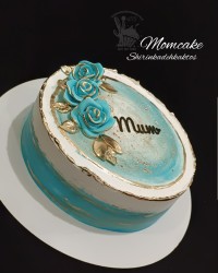 کیک خامه ای مدرن