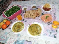اولین افطاری امسال