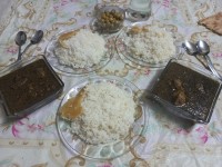 قرمه سبزی با فیله مرغ به وقت سحر