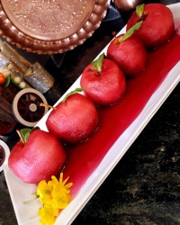 دسر سیب ژله ای