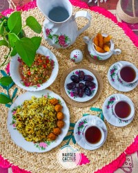 سفره ی افطار