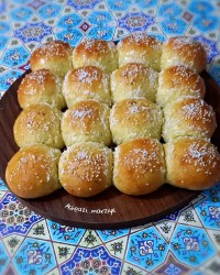 نان باقلوایی بدون شربت