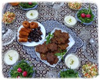 کتلت مرغ با سبزیجات سفره افطار ۲۸ماه رمضان