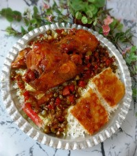 مرغ ترش اناری