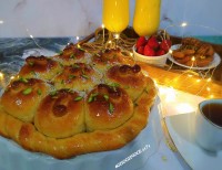 نان شیرمال با بافت عالی