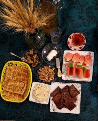 آخرین سفره ساده افطاری