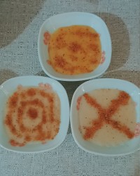 بفرمایید فرنی خوشمزه جاتون خالی و سفره آخرین افطار ماه رمضان ۱۴۰۲