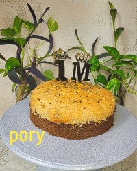 کیک با روکش نارگیل