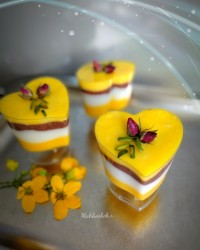 فرنی سه رنگ