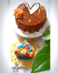 کیک کارامل خانگی