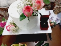 کیک نامزدی برادر زاده ام