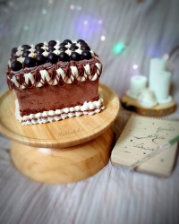 کیک فوری شکلاتی و باترکریم