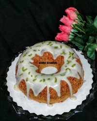 کیک هویج و گردو کافی شاپی