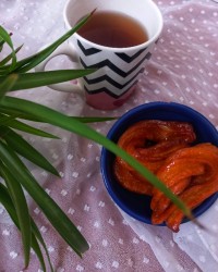 بامیه زعفرانی