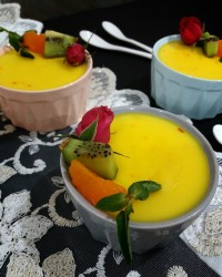 دسر بهشتی زعفرانی