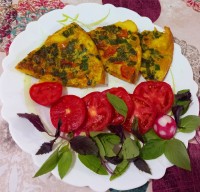 املت سیب زمینی پیتزایی