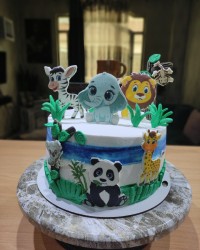 کیک حیوانات