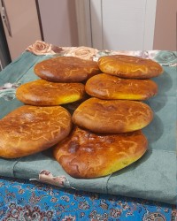 فطیر محلی خوشمزه