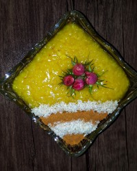 شله زرد خوشمزه