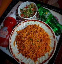 (ماکارونی ساده و خیلیییی خوشمزه)