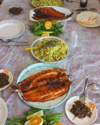 ماهی کبابی