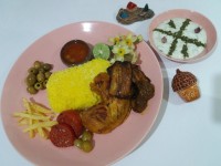 مرغ و بادمجون ❤