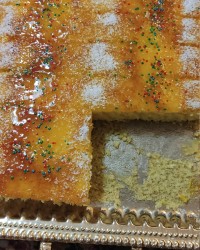 کیک عید فطر دست پخت خودم