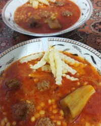 قیمه باگوشت قلقلی