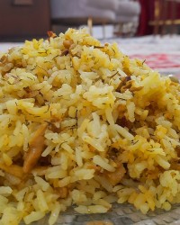 کنگر پلو دستور خانوم آقای نوری