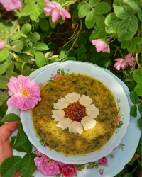 آش یارمه (آش بیابونی)