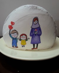 کیک شیفون پنبه ای