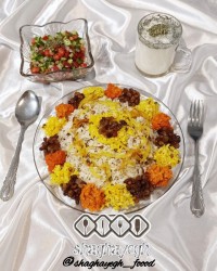 عدس پلوی خوشمزممم معرفتی لایکش کنید دیگ کپشن