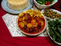 خورشت آلو وقیسی