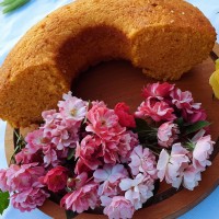 کیک کدوحلوایی با ماست