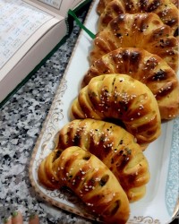 پیراشکی مرغ وقارچ پنیری