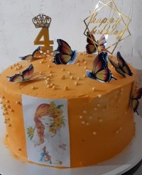 کیک تولد آیما گلم