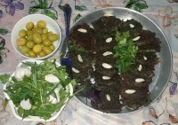 کوکو سبزی شام ساده و خوشمزه جاتون خالی پاپیونی های عزیز