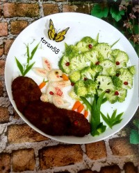 بشقاب نقاشی