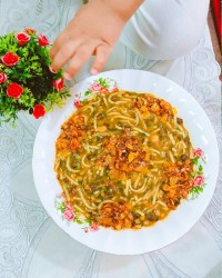 آش رشته مامان پز تقدیم نگاهتون  (◍•ᴗ•◍)❤