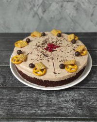 کیک شکلاتی نسکافه ای