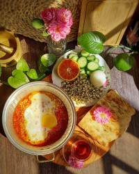 صبحانه ساده