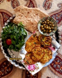 کتلت کدو سبز