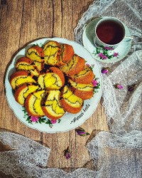 کیک موج دار