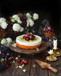 چیز کیک وانیلی
